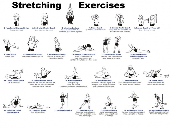 Be Kind to Your Body:  Stretch Before Working Week 26