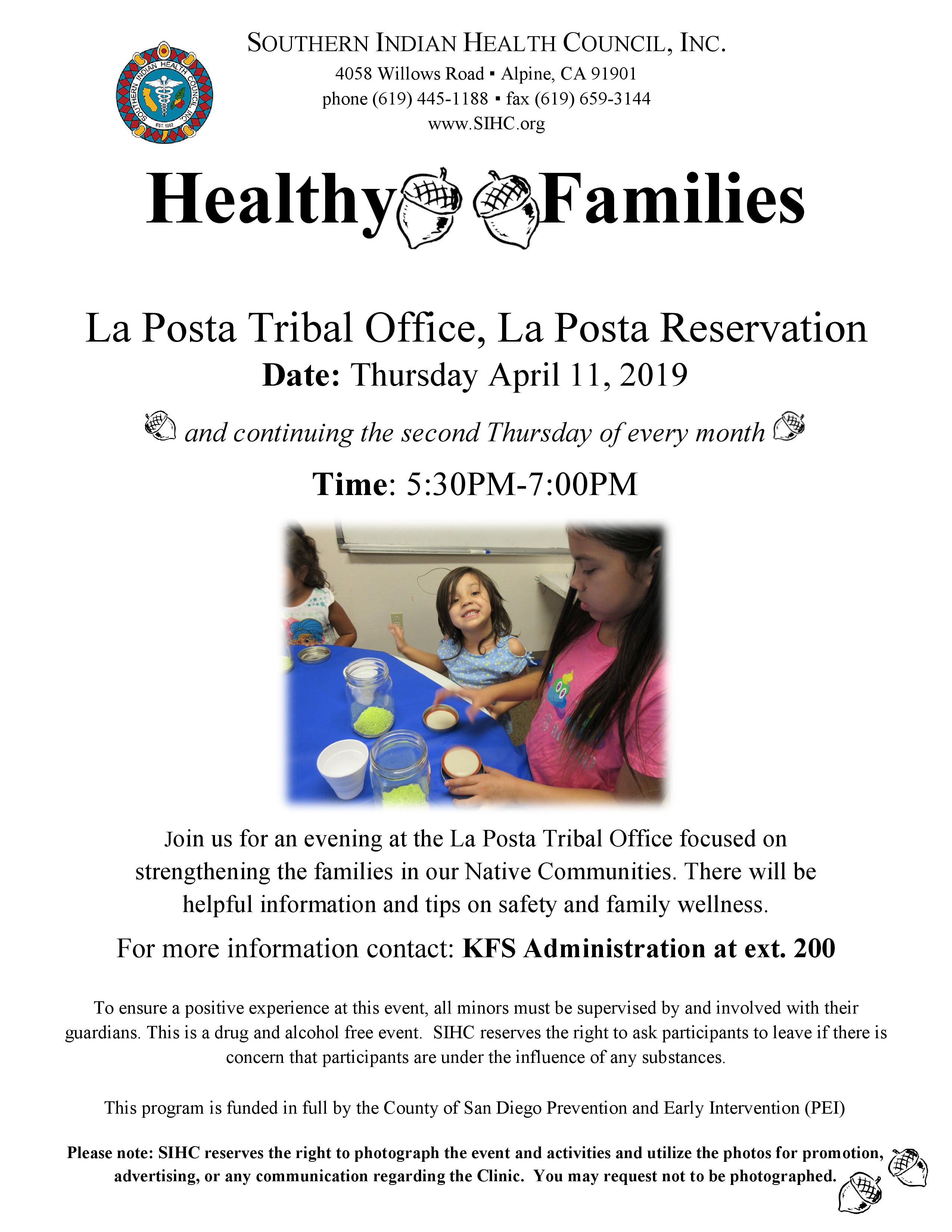 Flyer Healthy Families La Posta 4_11_19-page-001